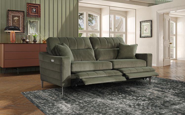Gretna 3 Seater Power Recliner Sofa | Gretna Sofa Range | ScS