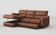 Tredozio 4 Seater Sofa with Sliding Footrest & Left Hand Facing Storage Lounger | Tredozio Sofa Range | ScS