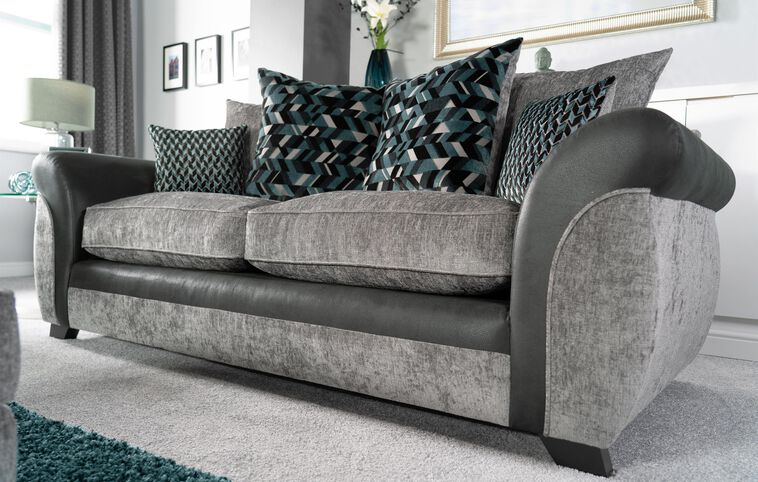 Kadie Fabric Banquette Footstool