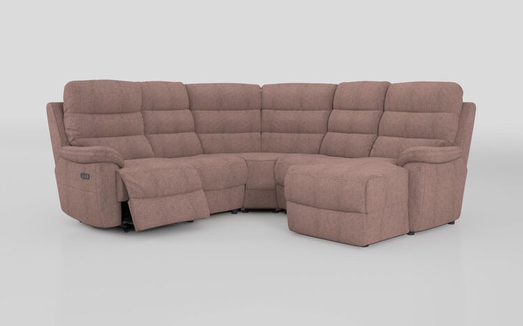 Ossett 2 Corner 2 Right Hand Facing Chaise Left Hand Facing Power Sofa with Head Tilt | Ossett Sofa Range | ScS