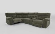 Belford 1 Corner 3 Power Recliner Sofa with Console and Power Head Tilt | Belford Sofa Range | ScS