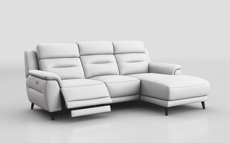 Casalecchio 3 Seater Power Recliner Sofa with Right Hand Facing Lounger | Casalecchio Sofa Range | ScS