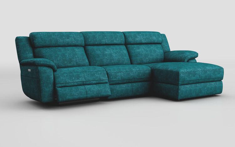 Sarsina 3 Seater Sofa Left Hand Facing Power & Right Hand Facing Lounger with Head Tilt | Sarsina Sofa Range | ScS