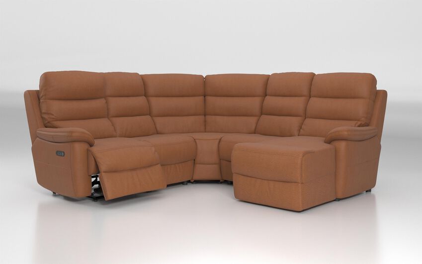 Ossett 2 Corner 2 Right Hand Facing Chaise Left Hand Facing Power Sofa Head Tilt