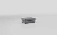 Living Esme Fabric Plain Top Banquette Footstool