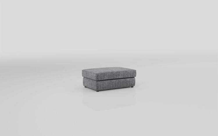 Living Esme Fabric Plain Top Banquette Footstool | Esme Sofa Range | ScS