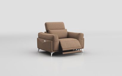 Gattolino Power Recliner Chair with Manual Head Tilt | Gattolino Sofa Range | ScS