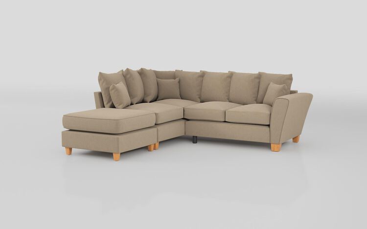 Tenbury 1 Corner 2 Left Hand Facing Chaise Scatter Back Sofa | Tenbury Sofa Range | ScS