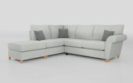 Aurora Fabric 1 Corner 2 Left Hand Facing Chaise Standard Back Sofa | Aurora Sofa Range | ScS