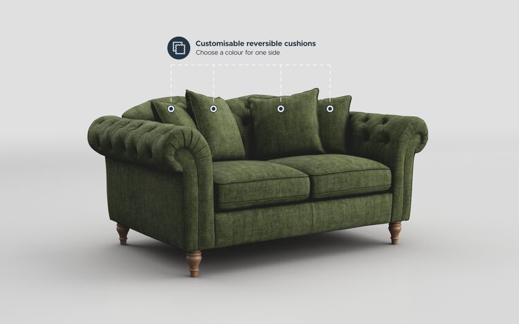 Regina Fabric 2 Seater Sofa | Regina Sofa Range | ScS