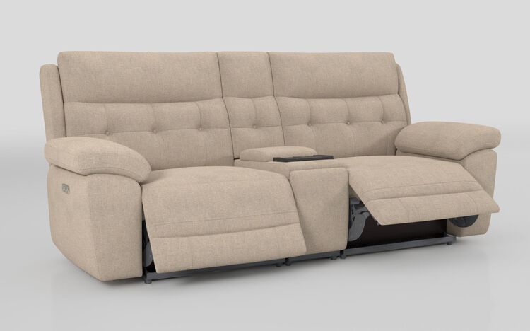 Belford 3 Seater Power Sofa with Media Console | Belford Sofa Range | ScS