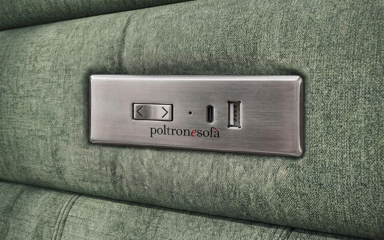 Masiera 3 Seater Sofa with Power Footrest | Masiera Sofa Range | ScS