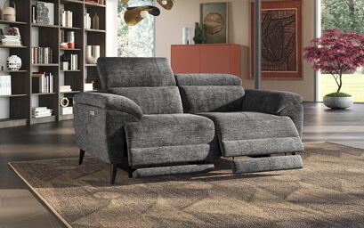 Rodello Express 3 Seater Power Recliner Sofa with Manual Head Tilt | Rodello Sofa Range | ScS