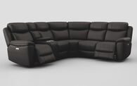 Tiglio 2 Corner 2 Power Recliner Sofa with Left Hand Facing Console | Tiglio Sofa Range | ScS