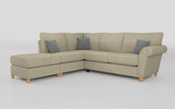 Aurora Fabric 1 Corner 2 Left Hand Facing Chaise Standard Back Sofa | Aurora Sofa Range | ScS