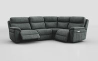 Maranello 2 Corner 1 Power Recliner Sofa with Head Tilt | Maranello Sofa Range | ScS