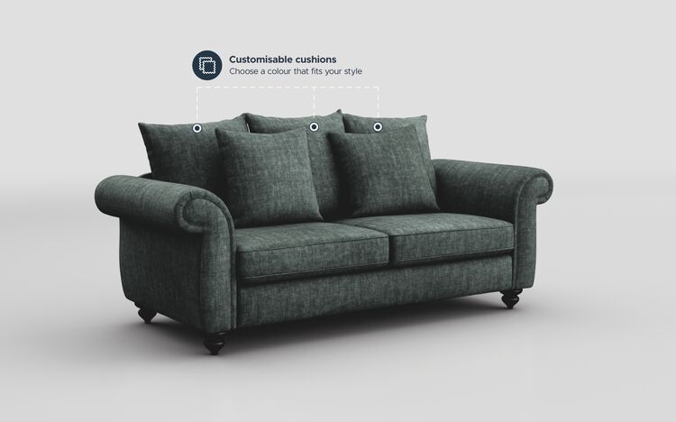 Rossetta 3 Seater Scatter Back Sofa | Rossetta Sofa Range | ScS