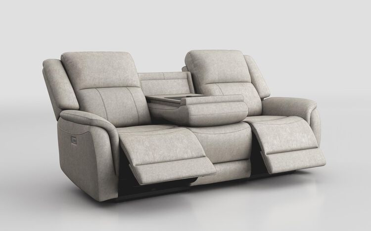 Meleto 3 Seater Power Recliner Sofa & Table | Meleto Sofa Range | ScS