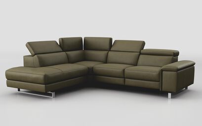 Viserba 2 Corner 3 Sofa with Left Hand Facing Chaise & Manual Head Tilt | Viserba Sofa Range | ScS
