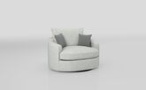 Aurora Fabric Large Twister Chair
