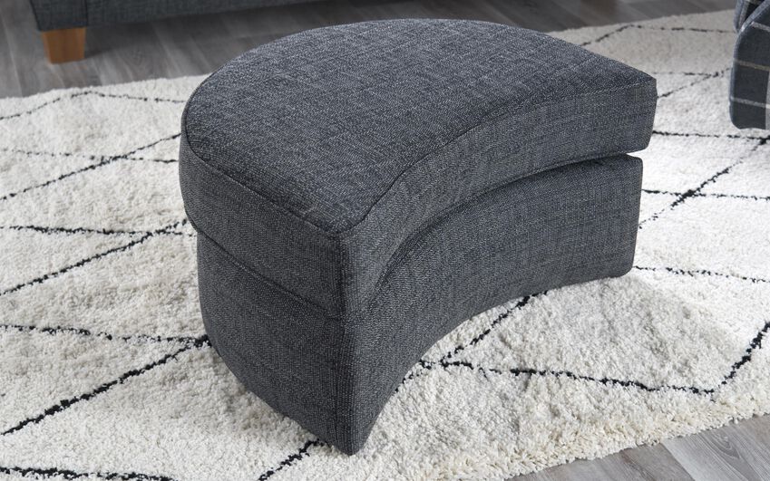 Theo Fabric Twister Footstool