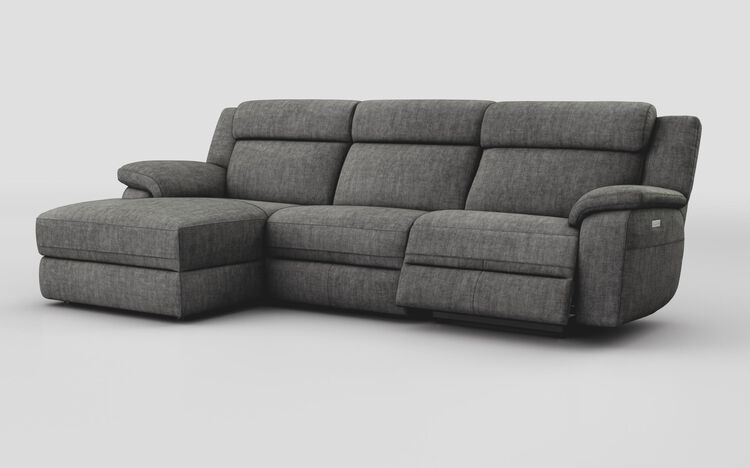 Sarsina 3 Seater Sofa Right Hand Facing Power & Left Hand Facing Lounger with Head Tilt | Sarsina Sofa Range | ScS