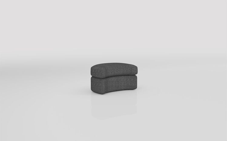 Theo Fabric Large Twister Footstool | Theo Sofa Range | ScS