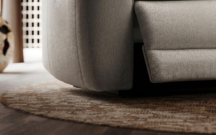 Pianello 3 Corner 1 Power Recliner Sofa with Console & Power Head Tilt | Pianello Sofa Range | ScS