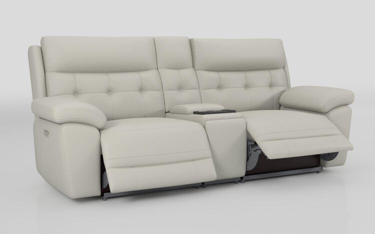 Belford 3 Seater Power Recliner Sofa with Media Console and Power Head Tilt | Belford Sofa Range | ScS
