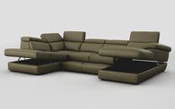 Bagnara Corner Sofa with RHF Storage Lounger, LHF Chaise, Sliding Footrest & Manual Head Tilt | Bagnara Sofa Range | ScS
