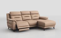 Casalecchio 3 Seater Power Recliner Sofa with Right Hand Facing Lounger | Casalecchio Sofa Range | ScS