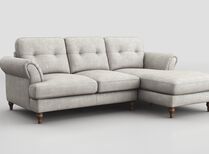 Selvapiana 3 Seater Sofa with Right Hand Facing Lounger | Selvapiana Sofa Range | ScS