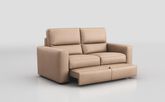 Loiano 2 Seater Sofa with Sliding Footrest