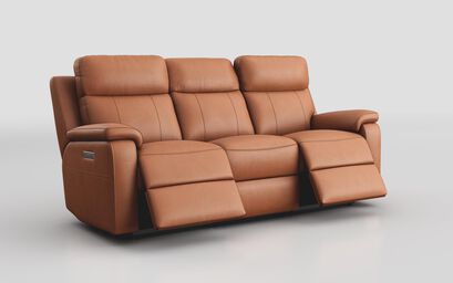 Calboli 3 Seater Power Recliner Sofa with Power Head Tilt & Lumbar | Calboli Sofa Range | ScS