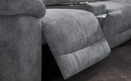 Belford 3 Corner 1 Power Recliner with Media Unit and Power Head Tilt