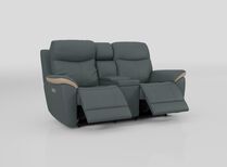 Eldwick 2 Seater Power Recliner Sofa with Console & Head Tilt | Eldwick Sofa Range | ScS