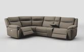 Villa 1 Corner 3 Power Recliner Sofa with Console