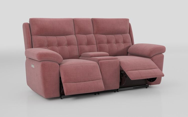 Belford 2 Seater Power Recliner Sofa with Console and Power Head Tilt | Belford Sofa Range | ScS
