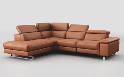 Viserba 2 Corner 3 Sofa with Left Hand Facing Chaise & Manual Head Tilt | Viserba Sofa Range | ScS