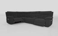 Belford 1 Corner 3 Power Recliner Sofa with Media Unit and Power Head Tilt | Belford Sofa Range | ScS