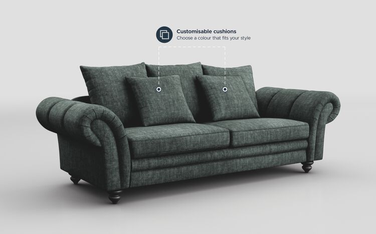 Sorbara 4 Seater Scatter Back Sofa | Sorbara Sofa Range | ScS