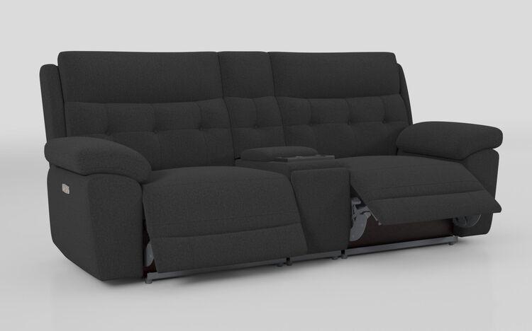 Belford 3 Seater Power Sofa with Media Console | Belford Sofa Range | ScS