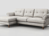 Selvapiana Large 3 Seater Sofa with Left Hand Facing Lounger | Selvapiana Sofa Range | ScS
