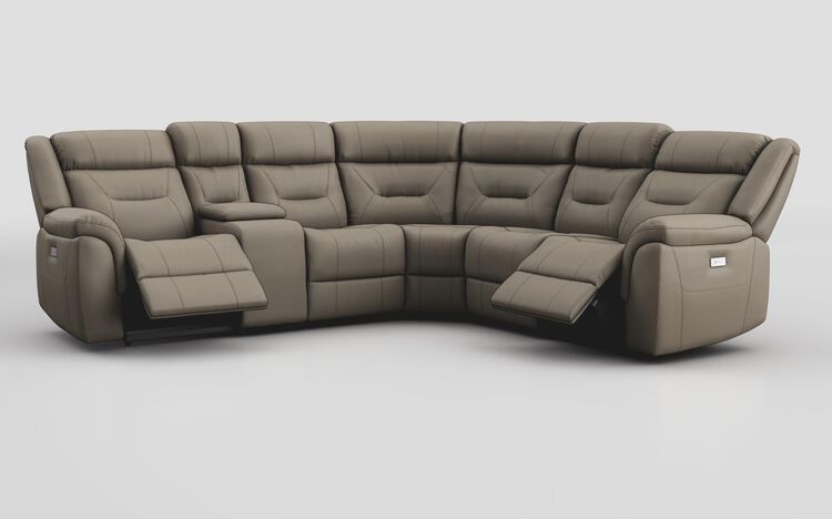 Ainsdale 2 Corner 2 Power Sofa with Console | Ainsdale Sofa Range | ScS