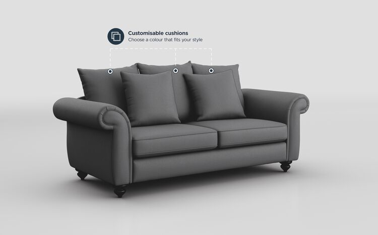 Rossetta 3 Seater Scatter Back Sofa | Rossetta Sofa Range | ScS