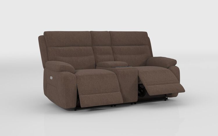 Fenton 2 Seater Power Recliner Sofa with Media Console | Fenton Sofa Range | ScS