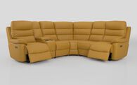Ossett 2 Corner 2 Power Sofa with Left Hand Facing Console & Head Tilt | Ossett Sofa Range | ScS