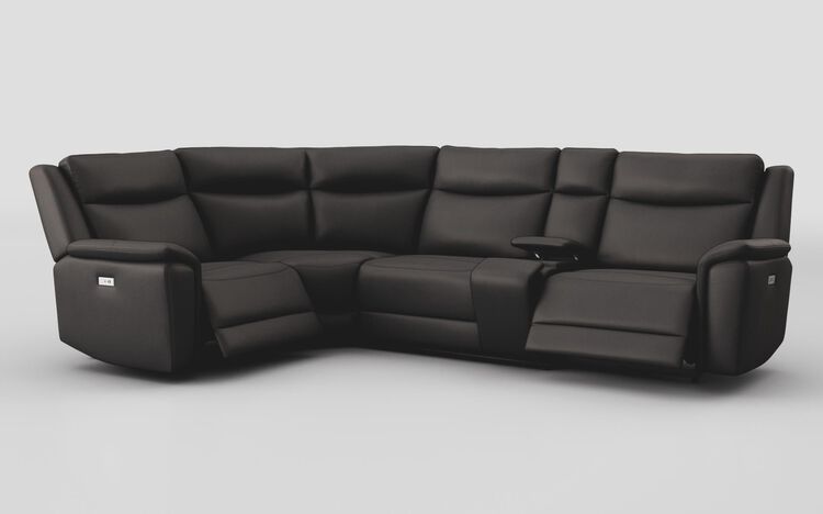 Savio 1 Corner 3 Power Recliner Sofa with Power Console | Savio Sofa Range | ScS