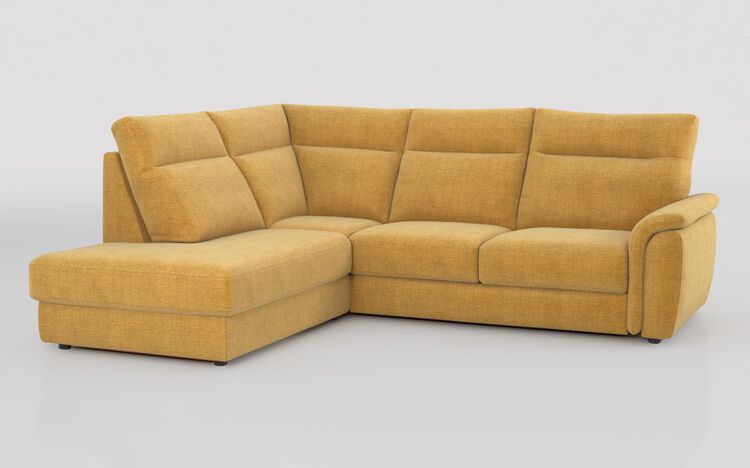 Ginestreto 1 Corner 3 Sofa with Sliding Footrest & Left Hand Facing Storage Lounger | Ginestreto Sofa Range | ScS