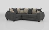 Aspen Fabric 1 Corner 2 Scatter Back Sofa